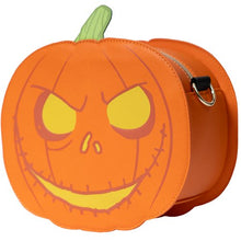 Load image into Gallery viewer, Loungefly Disney Nightmare Before Christmas Jack O' Lantern Glow Crossbody Purse