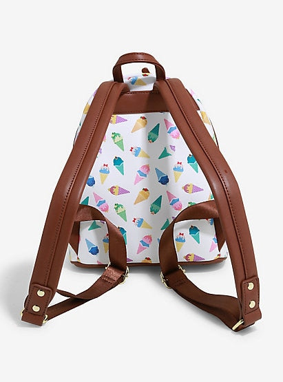 Disney loungefly ice cream backpack hot sale