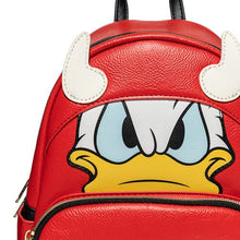 Load image into Gallery viewer, Loungefly Disney Donald Duck Devil Glow In The Dark Backpack