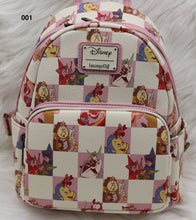 Load image into Gallery viewer, Loungefly Disney Checkered Characters Backpack