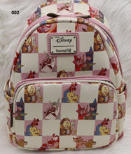 Load image into Gallery viewer, Loungefly Disney Checkered Characters Backpack