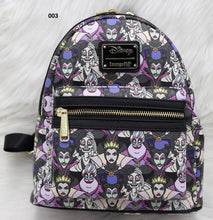 Load image into Gallery viewer, Loungefly Disney Villains All Over Print Mini Backpack