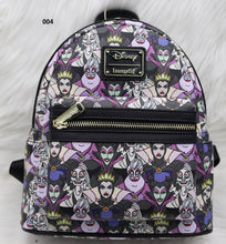 Load image into Gallery viewer, Loungefly Disney Villains All Over Print Mini Backpack