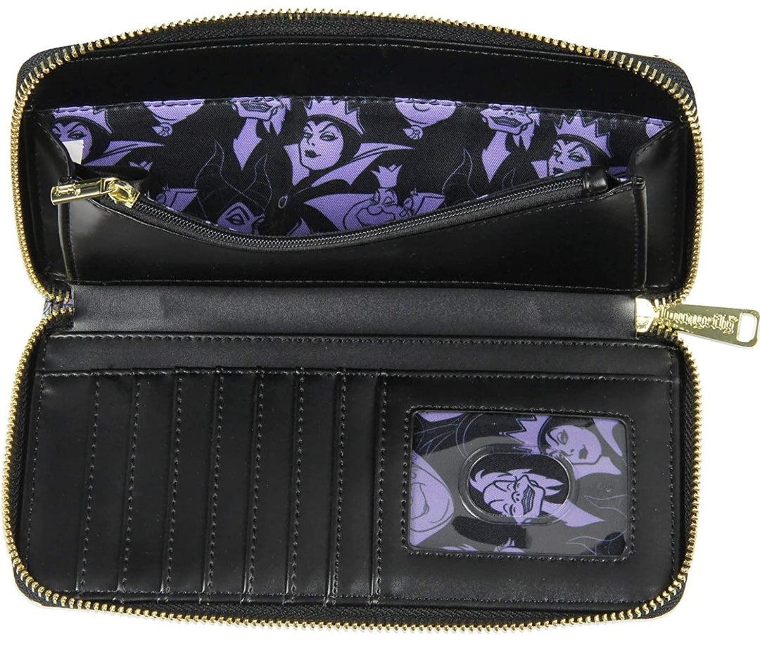 Loungefly Disney Villains Debossed Crossbody Bag