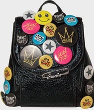 Load image into Gallery viewer, Danielle Nicole Disney Cruella Pin It Darling Backpack