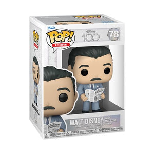 Funko Pop: Disney- 100th Anniversary Walt Disney W/ Magazine