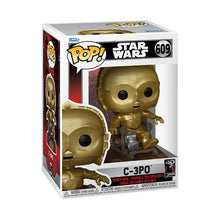 Load image into Gallery viewer, Funko Pop: Star Wars Return Of The Jedi- C-3PO In Chair
