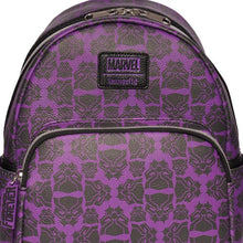 Load image into Gallery viewer, Loungefly Marvel Black Panther Wakanda Forever Backpack
