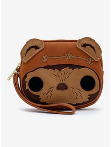 Loungefly Star Wars Pop Ewok Purse Wallet Bag Set