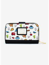 Load image into Gallery viewer, Loungefly Disney Sensational 6 Outfits Wallet
