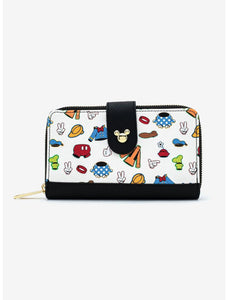 Loungefly Disney Sensational 6 Outfits Wallet