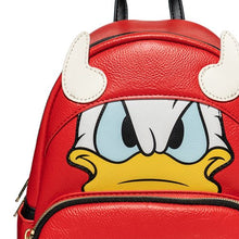 Load image into Gallery viewer, Loungefly Disney Donald Duck Devil Glow In The Dark Backpack
