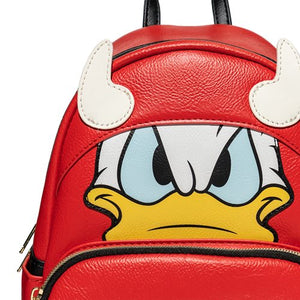 Loungefly Disney Donald Duck Devil Glow In The Dark Backpack