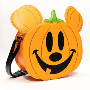 Loungefly Disney Mickey Mouse Jack-O'-Lantern Crossbody Purse
