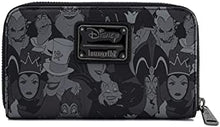 Load image into Gallery viewer, Loungefly Disney Villains Debossed Crossbody Purse W/ Matching Wallet
