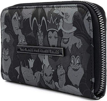 Load image into Gallery viewer, Loungefly Disney Villains Debossed Crossbody Purse W/ Matching Wallet
