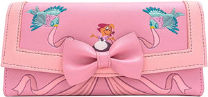 Loungefly Disney Cinderella 70th Anniversary Pink Flap Wallet