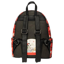 Load image into Gallery viewer, Loungefly Disney Holiday Mickey And Minnie Mouse Backpack

