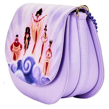 Load image into Gallery viewer, Loungefly Disney Hercules Singing Muses Crossbody Purse
