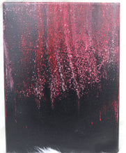 Load image into Gallery viewer, &quot;Echoes 2&quot; 12&quot; x 9&quot; Black And Red Acrylic Painting
