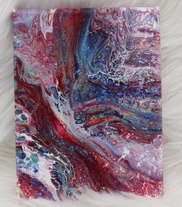 "Nebula Wings" 8" x 6" Acrylic Painting