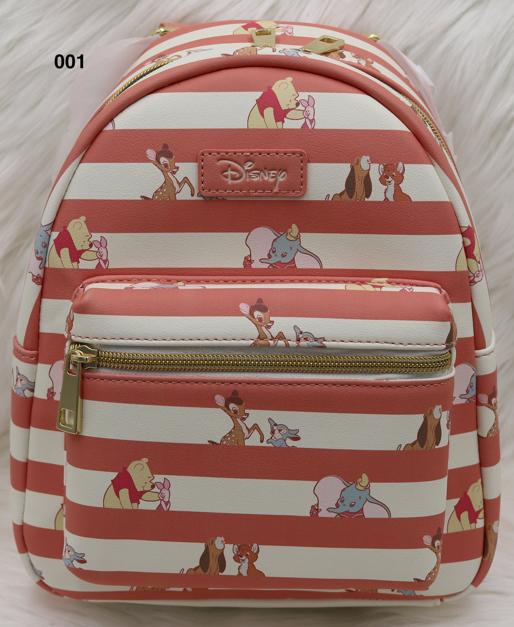 Loungefly Disney Best Friends Stripe Backpack