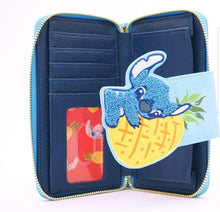 Load image into Gallery viewer, Loungefly Disney Lilo &amp; Stitch Stitch Chenille Purse Wallet Set - Modified Junk-Key
