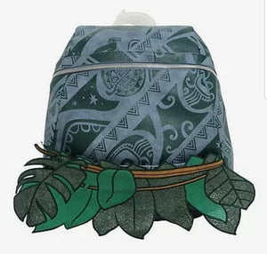 Danielle Nicole Disney Moana Maui Hook Grass Skirt Backpack - Modified Junk-Key