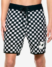 Load image into Gallery viewer, Nightmare Before Christmas Jack Skellington Checkered Swim Trunks
