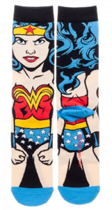 DC Wonder Woman 360 Character Crew Socks