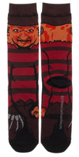 Load image into Gallery viewer, Freddy Krueger 360 Character Crew Socks
