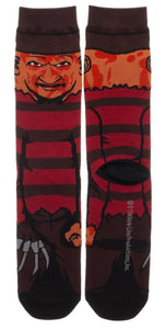 Freddy Krueger 360 Character Crew Socks