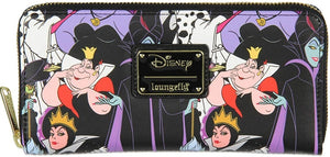 Loungefly Disney Villains Allover Print Wallet