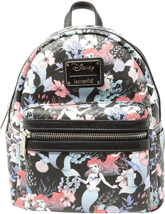 Loungefly Disney Little Mermaid Ariel Floral Backpack