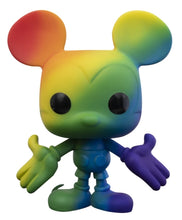 Load image into Gallery viewer, Funko Pop! Pride: Mickey Mouse (Rainbow)
