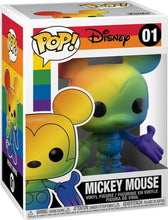 Load image into Gallery viewer, Funko Pop! Pride: Mickey Mouse (Rainbow)

