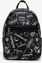 Load image into Gallery viewer, Loungefly Harry Potter Spells Backpack
