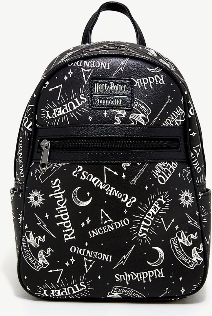 Loungefly Harry Potter Spells Backpack