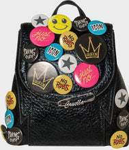 Load image into Gallery viewer, Danielle Nicole Disney Cruella Pin It Darling Backpack
