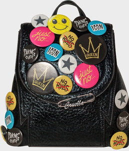 Danielle Nicole Disney Cruella Pin It Darling Backpack