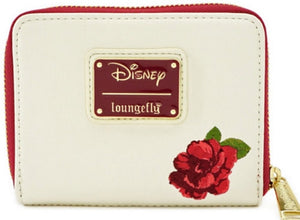 Loungefly Disney Belle Bold As A Rose Wallet