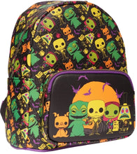 Load image into Gallery viewer, Loungefly Nightmare Before Christmas Blacklight Backpack
