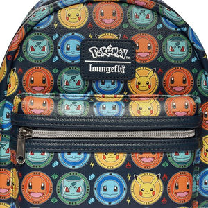 Loungefly Pokemon Kanto Starters Backpack
