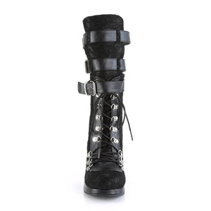 Demonia Crypto-61 Lace Buckle Boots