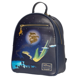 Loungefly Disney Peter Pan Flying Jolly Roger Backpack